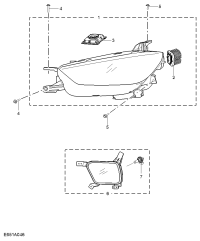 10550753-LAMP ASSY-RH