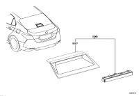 8100606140C0-LAMP SET, STOP CENTER
