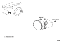 8121006090-Lamp assy, fog, rh/lh
