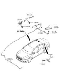 96210C3050-ANTENNA ASSY-COMBINATION