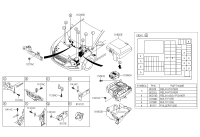 91950E5800-UPR COVER-ENG ROOM BOX