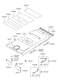 8520226650YH-VISOR ASSY, RH