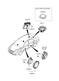 963303K600-SPEAKER & PROTECTOR ASSY- DR