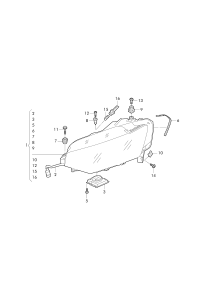 L55G941035C-LED HEADLIGHT/718 BOXTER