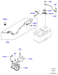 LR048793-Cable assy-battery positive