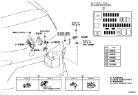 8262008070-BLOCK ASSY, FUSIBLE LINK