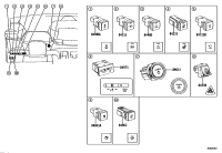 8433208040-SWITCH ASSY, HAZARD WARNING SIGNAL