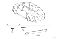 8191008020-LENS, REFLEX REFLECTOR, REAR LH, RH/LH