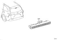 81570K0050-LAMP ASSY, CENTER STOP
