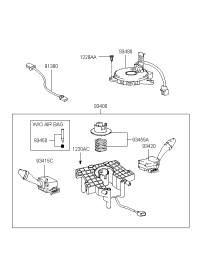 9342039000-SWITCH ASSY-WIPER & WASHER
