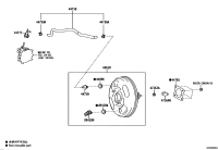 4473030060-VALVE ASSY, VACUUM CHECK(FOR BRAKE)