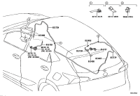 8539178010-NOZZLE, REAR WASHER