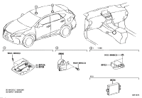 8973278020-Sensor, subassy