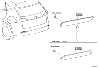 8191078010-LENS, REFLEX REFLECTOR, REAR LH, RH/LH