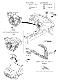 969852V000-SENSOR ASSY-AQS & AMBIENT