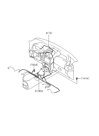 9170026031-WIRING ASSY-AIR BAG