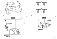815850R050-SOCKET AND WIRE, REAR LAMP