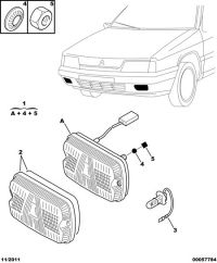 95659511-FOGLAMP-LH/W169/W204/CL203