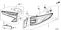 33500T4FH01-TAILLIGHT ASSY. R