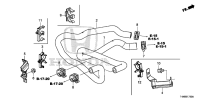 79721T4NH50-HOSE,WATER INLET