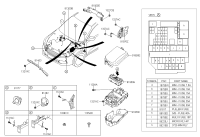 91201D1020-WIRING ASSY-FRT
