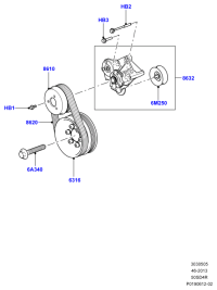LR010725-TENSIONER PULLEY-SPORT/DISCOVE