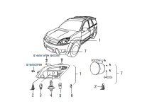 4116100B11B1-UNIT FOG LIGHT L