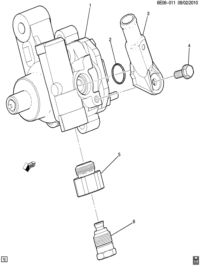25900771-Pump, p/s (incl 2-6) (AC-DELCO #25900771)