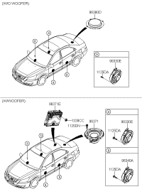 963703K400-EXT AMP ASSY-AUDIO
