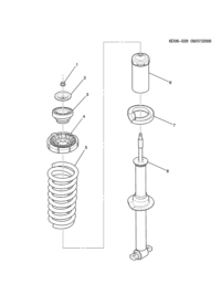 25739210-FRONT SPRING