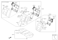 89100S6510MUB-CUSHION ASSY-RR SEAT
