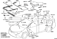6324902610-HOSE, SLIDING ROOF DRAIN, REAR LH