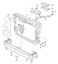 7N0805567A-Bracket, cowl top