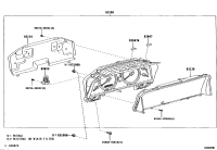 838006D801-METER ASSY, COMBINATION