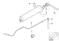 13321709535-FUEL INLINE FILTER-X5(E53)5(E3