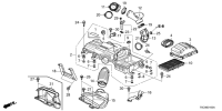172015Y3J00-Case set, air cleane
