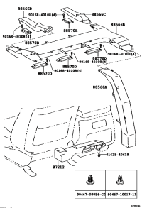 8856660120-DUCT, COOLER AIR, NO.1