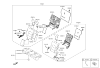 89300F8030TFX-BACK ASSY-RR SEAT LH