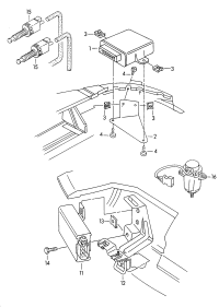 4B0907305-Cruise control unit