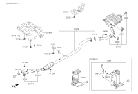 28610C5900-MUFFLER ASSY-FRONT
