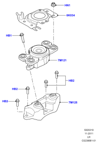 LR032118-BRACKET,HARNESS