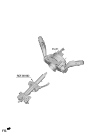 93490P2100-CONTACT ASSY-CLOCK SPRING