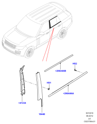 LR034047-PANEL ASSY-LWR CRASH PAD