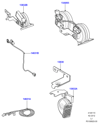 LR025241-BRACKET,HARNESS