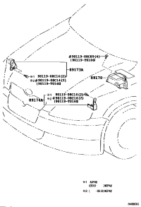 891700D190-SENSOR ASSY, AIR BAG