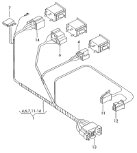 321971052BK-WIRE, INSTRUMENT PANEL