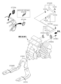 973110U000-HOSE ASSY-WATER INLET