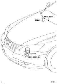 8919133060-SENSOR, ACCELERATION