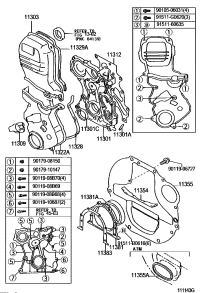 9031145015-SEAL, OIL(FOR TIMING GEAR CASE OR TIMING CHAIN CASE)