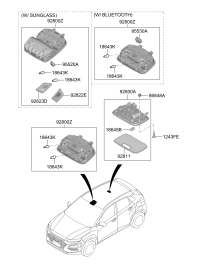 92810O1000TRY-LAMPASSYO/HEADCONSOLE